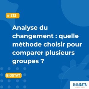 Analyse du changement entre plusieurs groupes : score post, score de changement et ANCOVA
